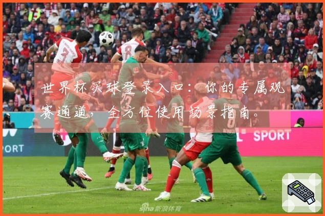 世界杯买球登录入口：你的专属观赛通道，全方位使用场景指南。
