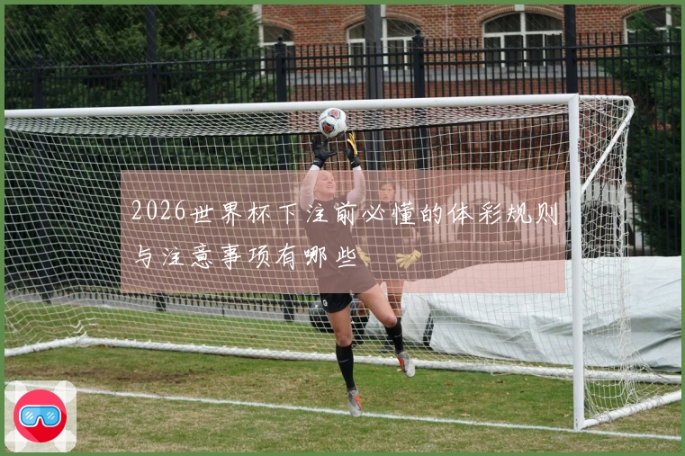 2026世界杯下注前必懂的体彩规则与注意事项有哪些